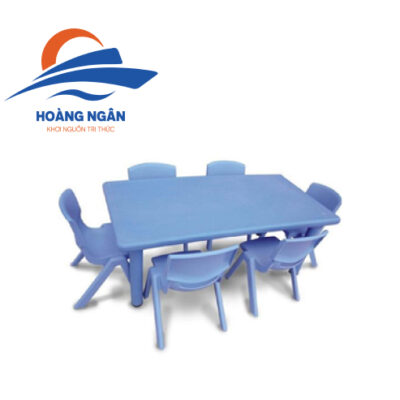 Bàn nhựa hình chữ nhật