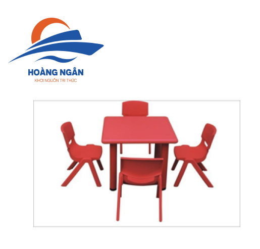 Bàn nhựa hình vuông
