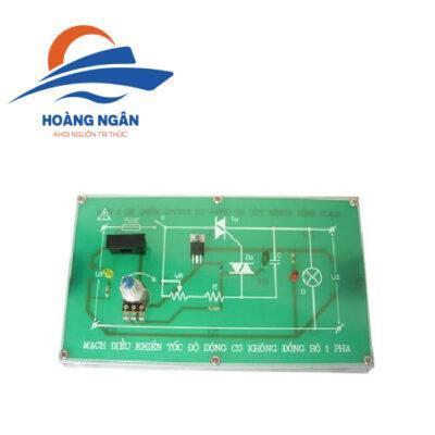 Bảng mạch ĐK tốc độ động cơ không đồng bộ 1 pha